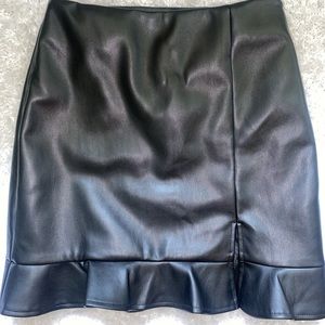 Brand new leather skirt